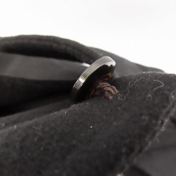 実際に弊社で買取させて頂いたRICK OWENS/リックオウエンス 19AW ウールトレンチコート RU19F4974-DDW size:52の画像 8枚目