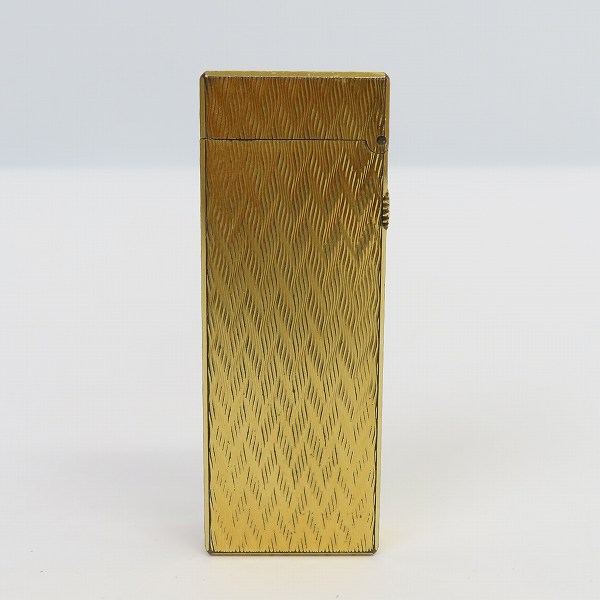 実際に弊社で買取させて頂いたdunhill/ダンヒル スリム ローラー ガスライター ゴールドの画像 1枚目