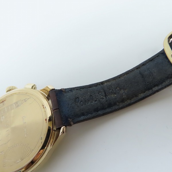 実際に弊社で買取させて頂いたPaulSmith/ポールスミス クォーツ クロノグラフ 6521-S087341【動作未確認】の画像 7枚目