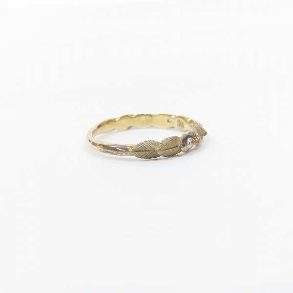 実際に弊社で買取させて頂いた【ギャラ付き】Bloody Mary/ブラッディマリー breeze K18 w/ダイアモンド リング/14号の画像 3枚目