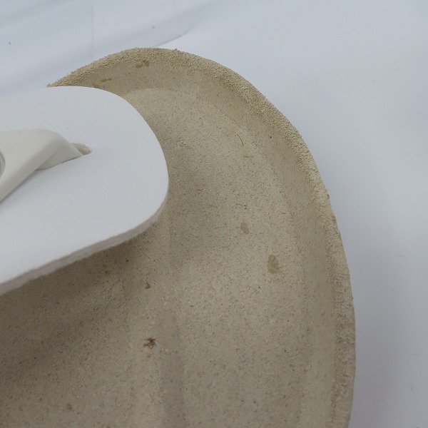 実際に弊社で買取させて頂いたBIRKENSTOCK/ビルケンシュトック レザーサンダル ホワイト/28.0の画像 6枚目