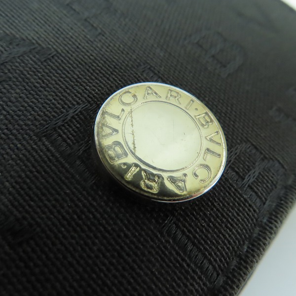 実際に弊社で買取させて頂いたBVLGARI/ブルガリ ロゴマニア カードケース/名刺入れ ブラックの画像 5枚目