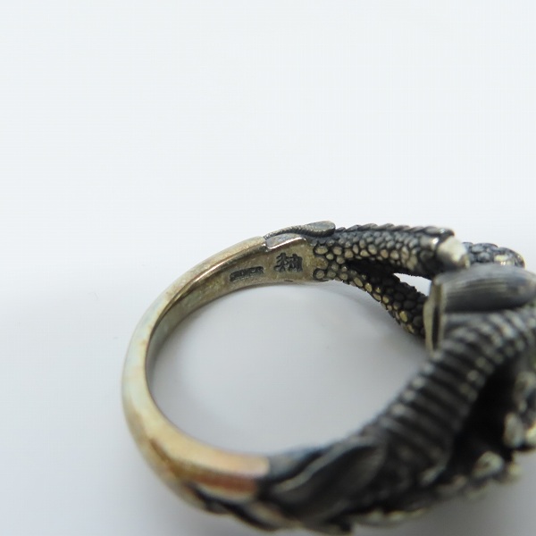 実際に弊社で買取させて頂いた【ギャラ付】Bloody Mary/ブラッディマリー 2011 Xmas/クリスマス 限定 RISE リング/19号の画像 5枚目