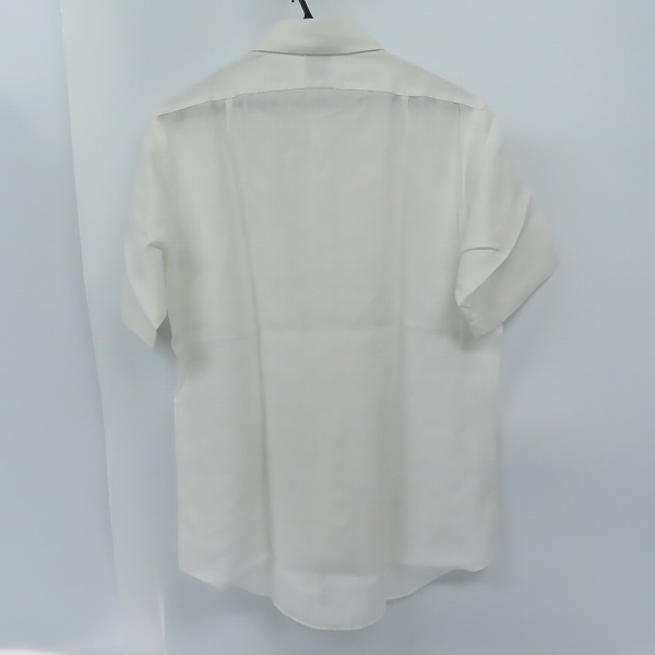 実際に弊社で買取させて頂いたBrooks Brothers/ブルックスブラザーズ 半袖シャツ ホワイト Mの画像 1枚目