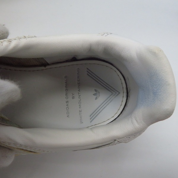 実際に弊社で買取させて頂いたadidas/アディダス×White Mountaineering/ホワイトマウンテニアリング スニーカー FORMEL 1 W/フォーミュラ1 S79453/25.5の画像 4枚目