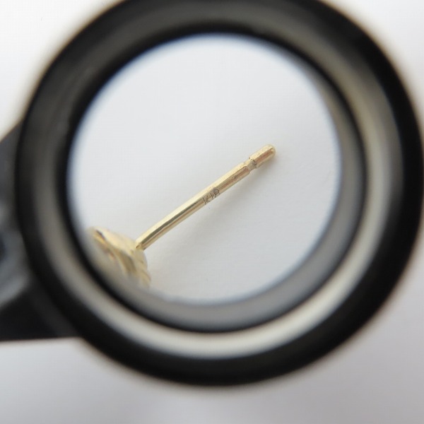 実際に弊社で買取させて頂いた【ギャラ付き】Bloody Mary/ブラッディマリー fire eye/火の目 ダイアモンド/ガーネット ピアス の画像 5枚目