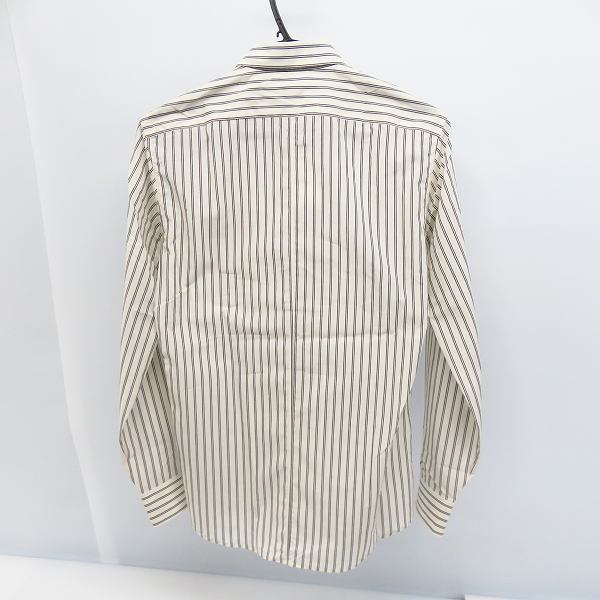 実際に弊社で買取させて頂いた【未使用】DRIES VAN NOTEN/ドリスヴァンノッテン CORBINO 1017 SHIRT ストライプシャツ/44の画像 1枚目