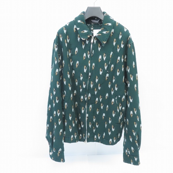 UNDERCOVER 20AW 縮絨ウール ZIP ブルゾン ボルドー NEW ARRIVAL