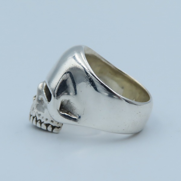 実際に弊社で買取させて頂いたTHE GREAT FROG/ザ グレートフロッグ New Skool Skull Ring/ニュースクール スカル リング 16.5-17号の画像 2枚目