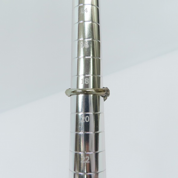 実際に弊社で買取させて頂いた【ギャラ付】Bloody Mary/ブラッディマリー 2011 Xmas/クリスマス 限定 RISE リング/19号の画像 7枚目