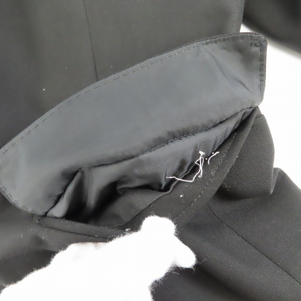 実際に弊社で買取させて頂いたLAD MUSICIAN/ラッドミュージシャン 19AW ウールギャバ 1Bテーラードジャケット 2219-301/42の画像 7枚目