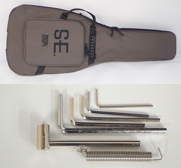 実際に弊社で買取させて頂いた★PRS/Paul Reed Smith/ポールリードスミス SE Custom 24 Roasted Maple Limited/ローステッドメイプル ギグケース付の画像 9枚目