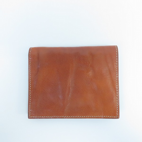 実際に弊社で買取させて頂いたDaniel&Bob/ダニエルアンドボブ レザー/牛革 二つ折り財布 コインケース ブラウン 031-1936の画像 1枚目