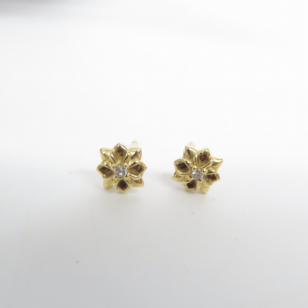 実際に弊社で買取させて頂いた【ギャラ付き】Bloody Mary/ブラッディマリー Milky way/ミルキーウェイ Oceanus/オシアナス K18ピアス 4点セットの画像 2枚目