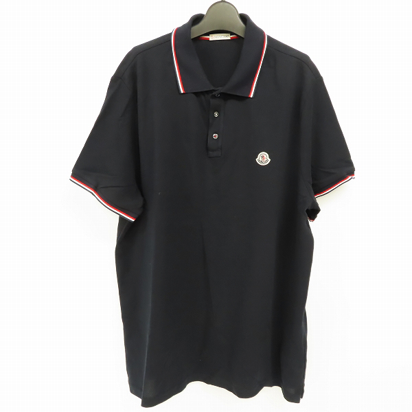 MONCLER/モンクレール 胸ロゴ 半袖ポロシャツ /XXLの買取実績