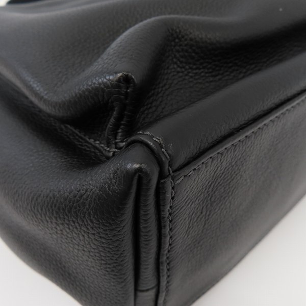 実際に弊社で買取させて頂いたDaniel&Bob/ダニエル＆ボブ  レザー ワンショルダー トートバック ブラックの画像 6枚目