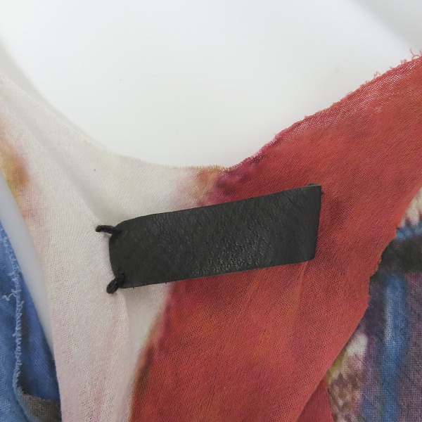 実際に弊社で買取させて頂いたIF SIX WAS NINE/イフシックスワズナイン MINIMUM-D タンクトップ パープル系/レッド 318MSCIJ/0の画像 2枚目