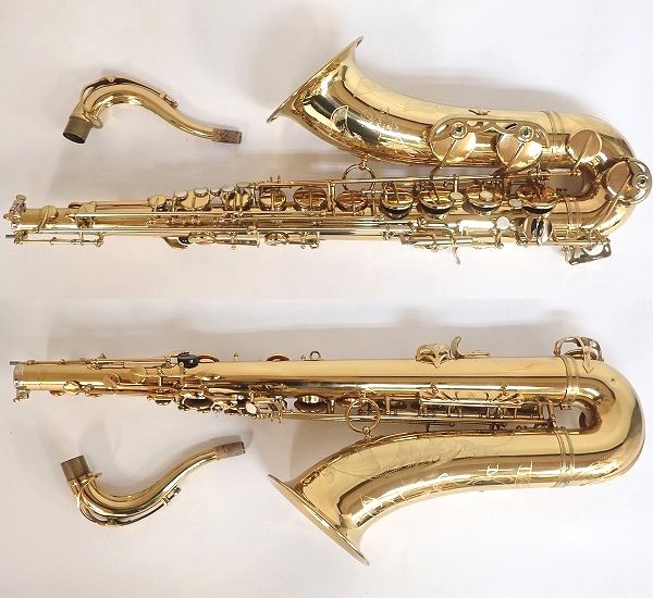 実際に弊社で買取させて頂いた★SELMER/セルマー テナーサックス MARK Ⅵ 彫刻有り フラセル 11万台 ビンテージ ハードケース付 の画像 1枚目