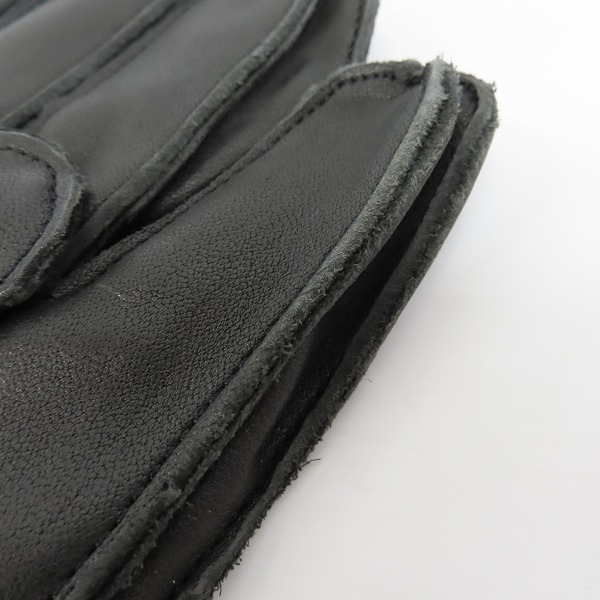 Y's for men/ワイズフォーメン 馬革 ベルト付き レザー手袋 MX