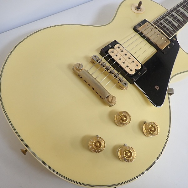 実際に弊社で買取させて頂いた★Greco/グレコ レスポールカスタムType エレキギター O切れロゴ 1983年製 ジャパンビンテージの画像 4枚目