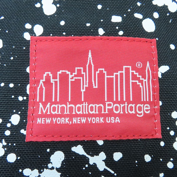 実際に弊社で買取させて頂いたMANHATTAN Portage/マンハッタンポーテージ ペイント柄 メッセンジャーバッグの画像 3枚目
