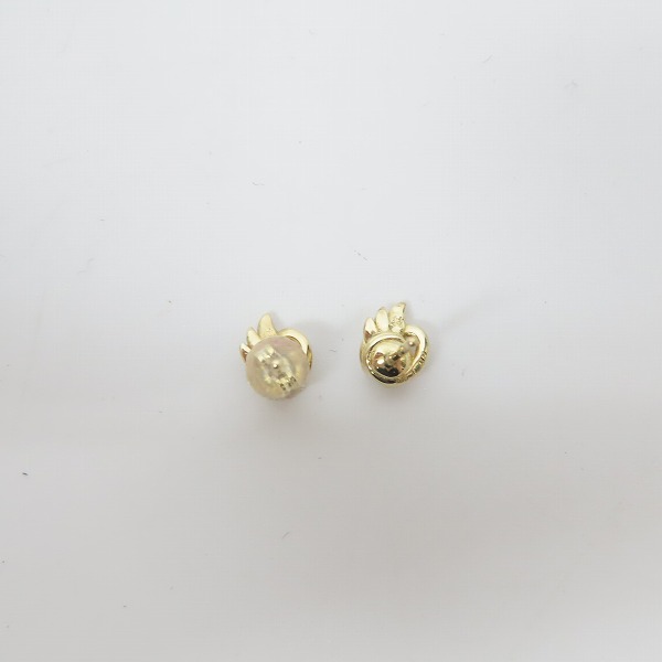 実際に弊社で買取させて頂いた【ギャラ付き】Bloody Mary/ブラッディマリー fire eye/火の目 ダイアモンド/ガーネット ピアス の画像 3枚目