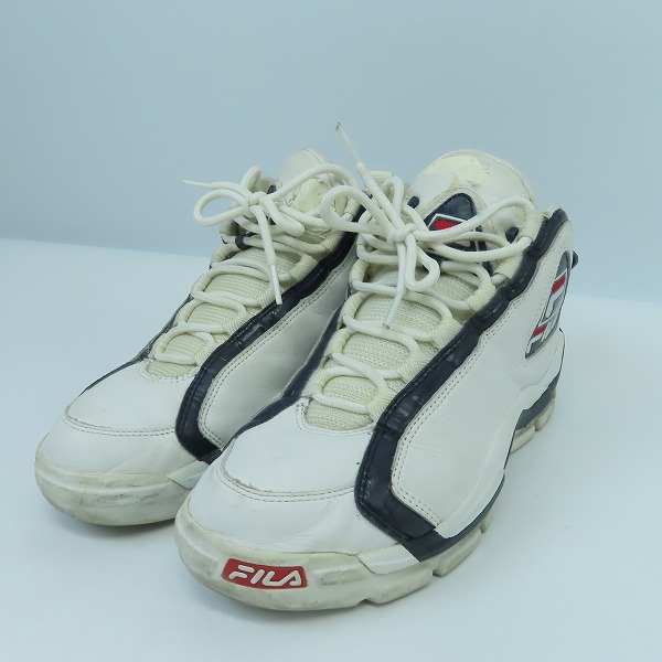 実際に弊社で買取させて頂いた【観賞用】FILA/フィラ GRANT HILL Ⅱ MID/グランドヒル バッシュ スニーカー/9