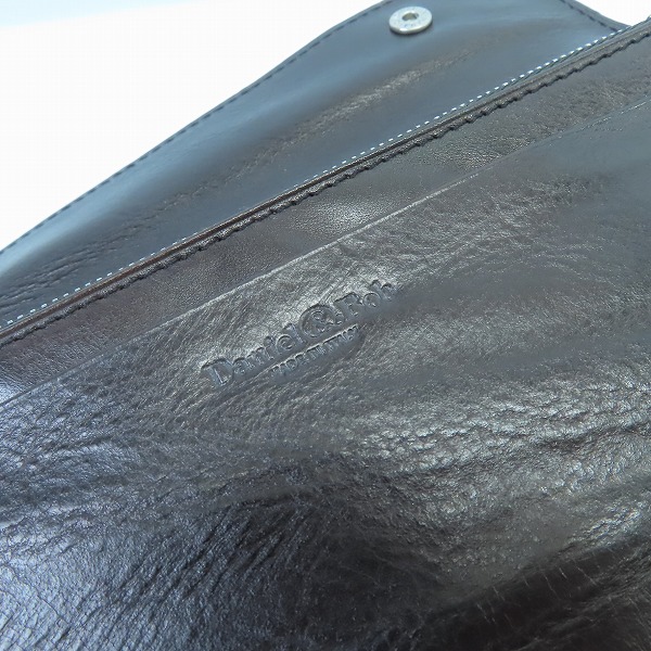 実際に弊社で買取させて頂いたDaniel&Bob/ダニエルアンドボブ 長財布/ロングウォレット レザー/牛革 ダークブラウン 019 1736の画像 4枚目