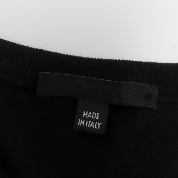 実際に弊社で買取させて頂いたHELMUT LANG/ヘルムートラング ウール Vネック ニットセーター/48の画像 2枚目