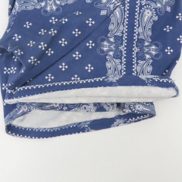 実際に弊社で買取させて頂いたTHE CRIMIE/クライミー ペイズリー柄  シャツ/ハーフパンツセットアップ/size：Lの画像 6枚目