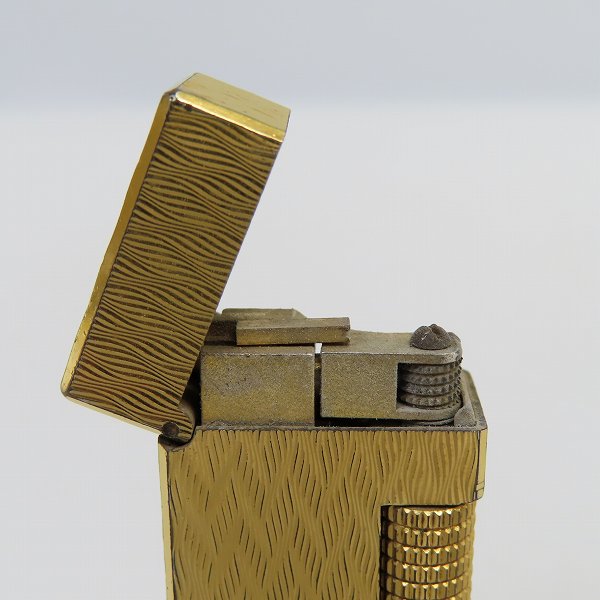 実際に弊社で買取させて頂いたdunhill/ダンヒル スリム ローラー ガスライター ゴールドの画像 6枚目