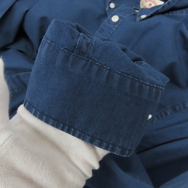 実際に弊社で買取させて頂いたBROOKS BROTHERS/ブルックスブラザーズ Red Fleece/レッド フリース ボタンダウン 長袖シャツ/XLの画像 7枚目