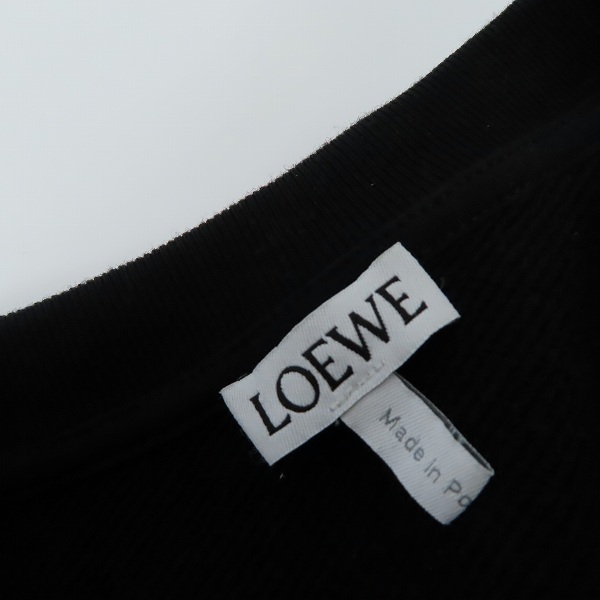 実際に弊社で買取させて頂いたLOEWE/ロエベ 21SS エンブロイダリースウェット トレーナー XSの画像 2枚目