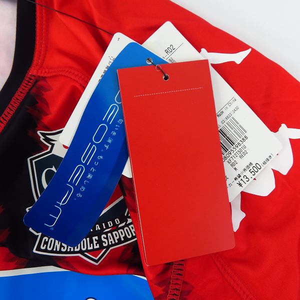 実際に弊社で買取させて頂いた【未使用】kappa/カッパ 北海道コンサドーレ札幌 2017 ホーム #12 サポーターズナンバー レプリカユニフォーム/Mの画像 7枚目