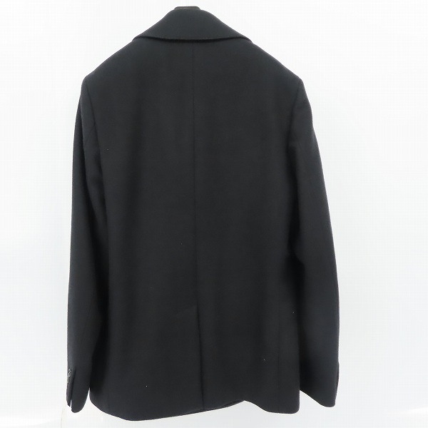 実際に弊社で買取させて頂いた【未使用】HELMUT LANG/ヘルムートラング メルトンウールコート/UNK06-508-09/size：48の画像 1枚目