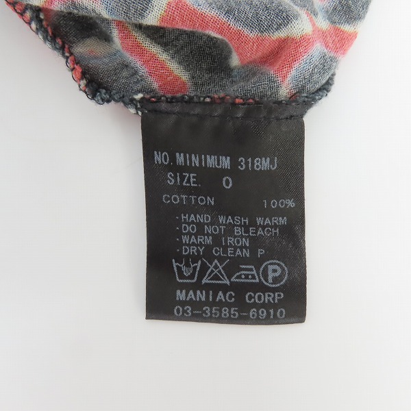 実際に弊社で買取させて頂いたIF SIX WAS NINE/イフシックスワズナイン MINIMUM タンクトップ 318MJ/0の画像 3枚目