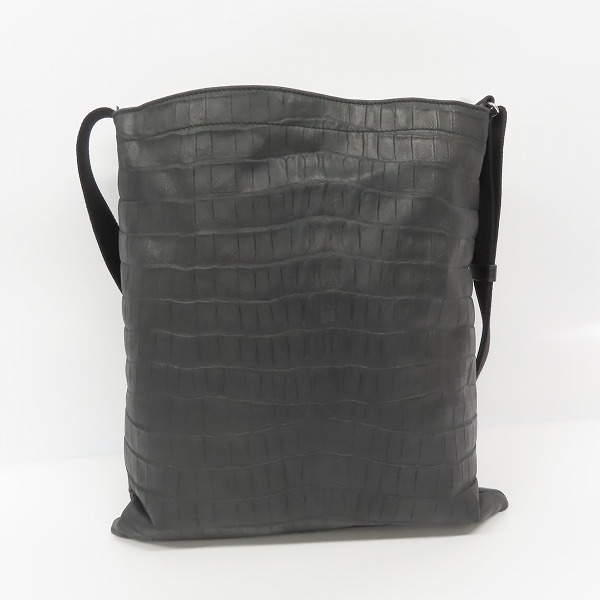 実際に弊社で買取させて頂いたDaniel&Bob/ダニエル＆ボブ 型押しレザー ショルダーバッグ ポーチ付きの画像 1枚目