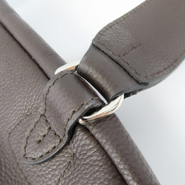 実際に弊社で買取させて頂いたDaniel&Bob/ダニエル＆ボブ  レザー ワンショルダー トートバック ブラウンの画像 7枚目