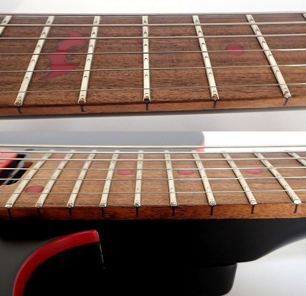 実際に弊社で買取させて頂いた★SCHECTER/シェクター PA-SM/SH SiM SHOW-HATE/ショウヘイト シグネチャーモデル ソフトケース付の画像 3枚目