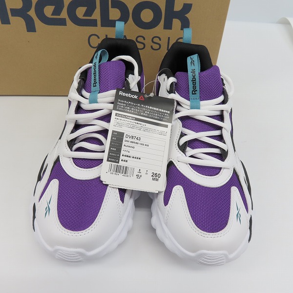 実際に弊社で買取させて頂いた【未使用】Reebok/リーボック DMX SERIES 1000 90S DV8743 26.0の画像 0枚目
