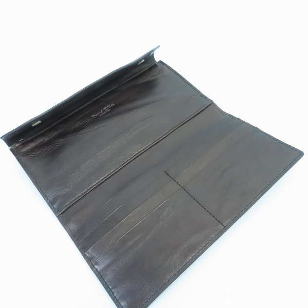 実際に弊社で買取させて頂いたDaniel&Bob/ダニエルアンドボブ 長財布/ロングウォレット レザー/牛革 ダークブラウン 019 1736の画像 3枚目