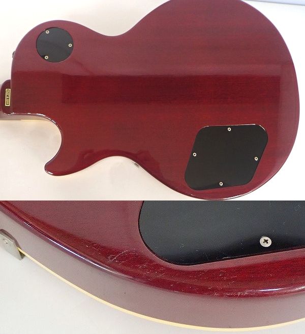 実際に弊社で買取させて頂いた★Epiphone/エピフォン Elitist Les Paul Standard/エリーティスト レスポールスタンダード 日本製 ハードケース付の画像 7枚目