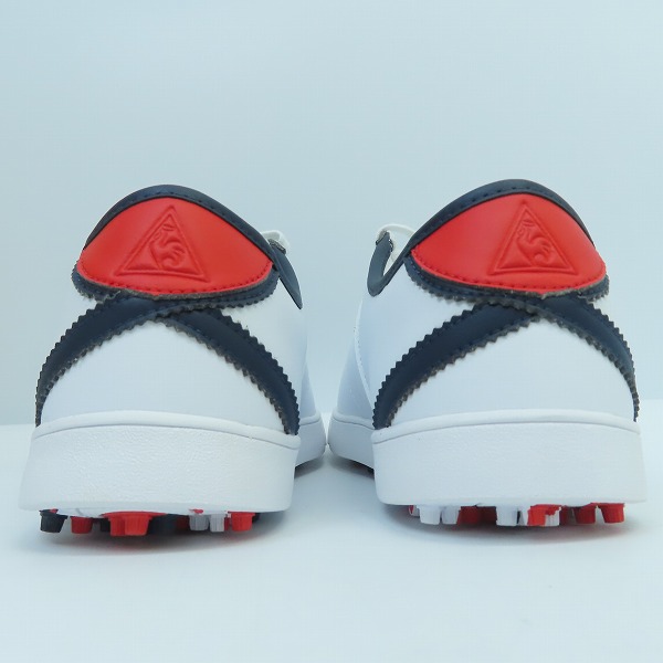 実際に弊社で買取させて頂いたle coq sportif/ルコック スポルティフ ゴルフ シューズ QQ2PJB11GD/25.5の画像 1枚目