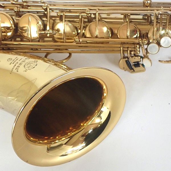 実際に弊社で買取させて頂いた★SELMER/セルマー テナーサックス MARK Ⅵ 彫刻有り フラセル 11万台 ビンテージ ハードケース付 の画像 2枚目