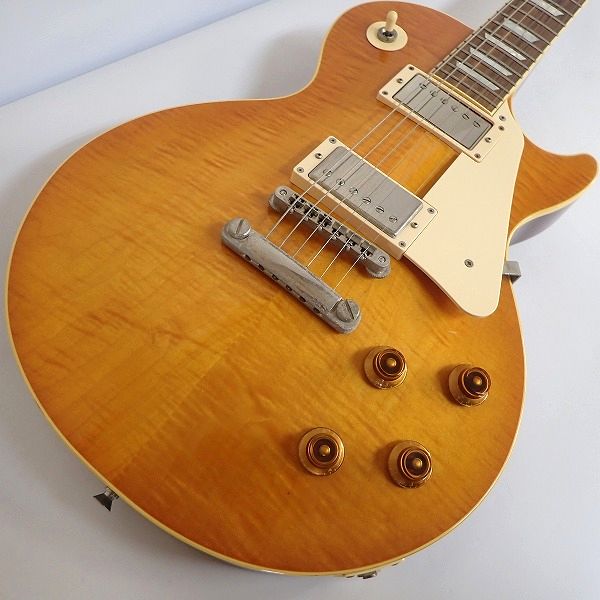 実際に弊社で買取させて頂いた★Epiphone/エピフォン Elitist Les Paul Standard/エリーティスト レスポールスタンダード 日本製 ハードケース付の画像 4枚目