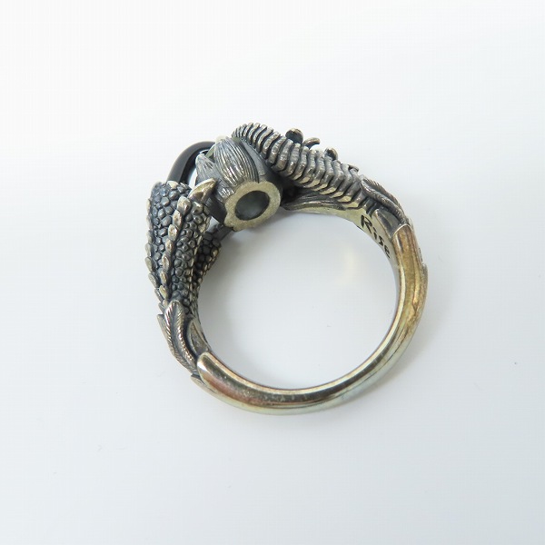 実際に弊社で買取させて頂いた【ギャラ付】Bloody Mary/ブラッディマリー 2011 Xmas/クリスマス 限定 RISE リング/19号の画像 4枚目