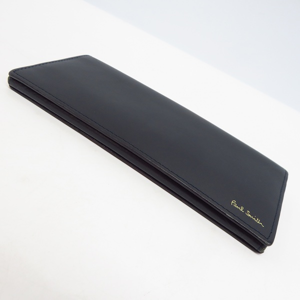 実際に弊社で買取させて頂いたPaul Smith/ポールスミス レザー ロングウォレット/長財布の画像 2枚目