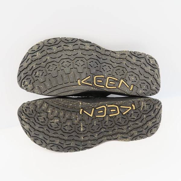 実際に弊社で買取させて頂いたKEEN/キーン 編み込み サンダル ブラック HS1105/26の画像 2枚目