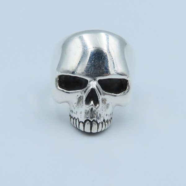 実際に弊社で買取させて頂いたTHE GREAT FROG/ザ グレートフロッグ New Skool Skull Ring/ニュースクール スカル リング 16.5-17号の画像 1枚目