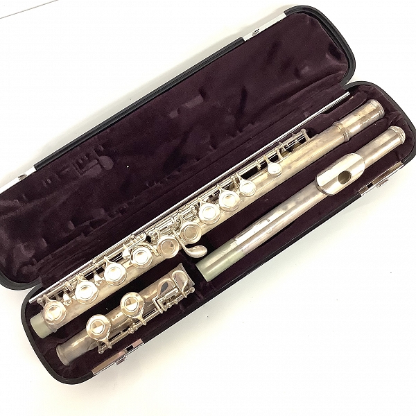 実際に弊社で買取させて頂いたYAMAHA/ヤマハ YFL-211SⅡ フルート ケース付き【ジャンク】